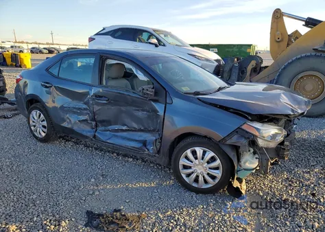 2014 Toyota Corolla L z USA, uszkodzony, nr VIN 2T1BURHE5EC117622